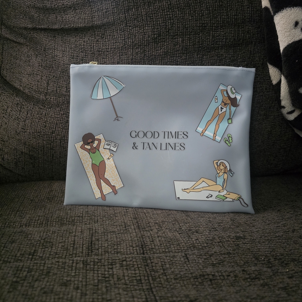 Miss To Mrs | Good Times & Tan Lines Waterproof Pouch